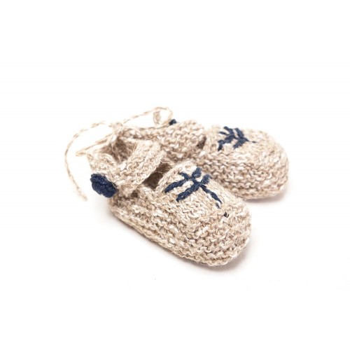 Knitted Baby Slippers