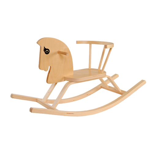 Natural Rocking Horse