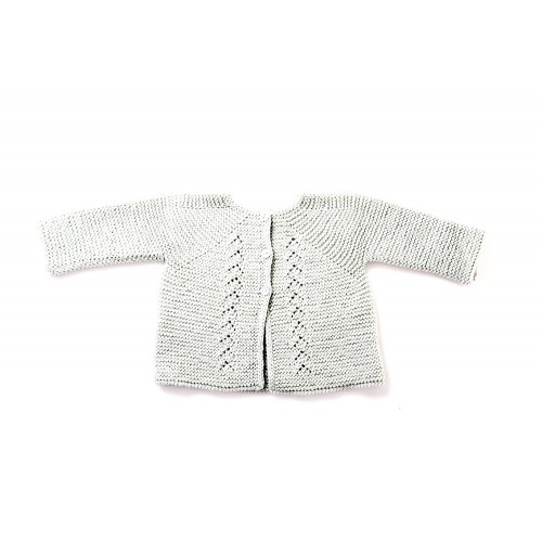 Fanny et Leon White Knitted Jacket