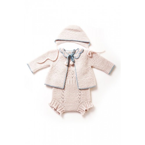 Fanny et Leon Pearl Knitted Set