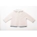 Fanny et Leon White Knitted Jacket with buttons Fanny et Leon White Knitted Jacket with buttons