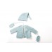 Fanny et Leon Blue Knitted Set Winter Fanny et Leon Blue Knitted Set Winter