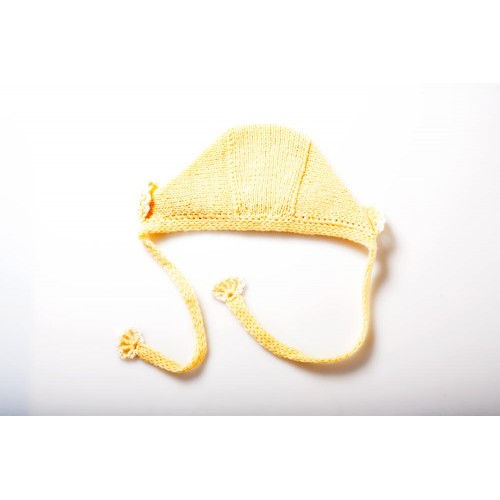 Fanny et Leon Organic Cashwool Hat Yellow