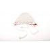 Fanny et Leon Organic Cashwool Hat with Ties Pearl