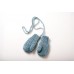 Fanny et Leon Mittens Blue