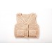 Fanny et Leon Pink Knitted Baby Vest Fanny et Leon Pink Knitted Baby Vest