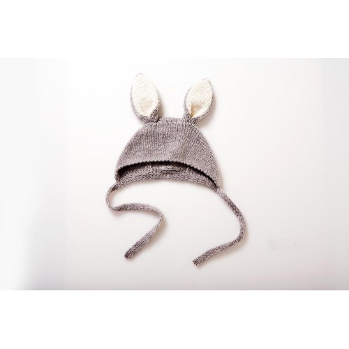 Fanny et Leon Grey Hat With Ears 