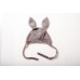 Fanny et Leon Grey Hat With Ears Fanny et Leon Grey Hat With Ears