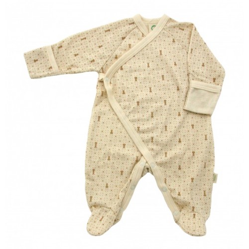 Sleepsuit wrapover style